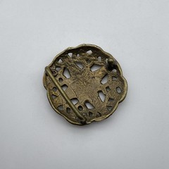 Bohemian Brass Belt Buckle – Handcrafted Boho Western Style BuckleBohemian Brass