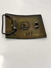 VINTAGE New Mexico 1912 Land Of Enchantment Belt Buckle – By PPI, 1975.