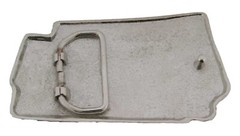 Dollar Sign Belt Buckle Cosplay Halloween Costume Party Men Skull Dallas Cowboy