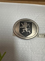 Vintage Lion Crest Belt Buckle