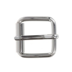 1&Prime; (25 mm) Nickel Free Single Prong Square Roller Belt Buckle