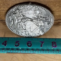 NEW SEALED COWBOY WESTERN CATTLE DRIVE LONGHORN STEER ZEE SERIES BELT BUCKLE