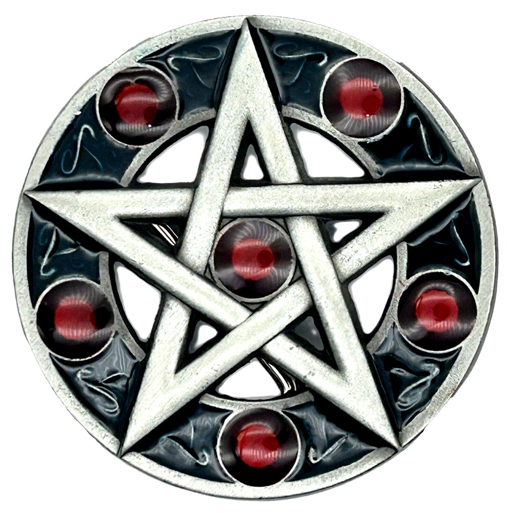 Vintage Celtic Star Circle Totem Round Belt Buckle New