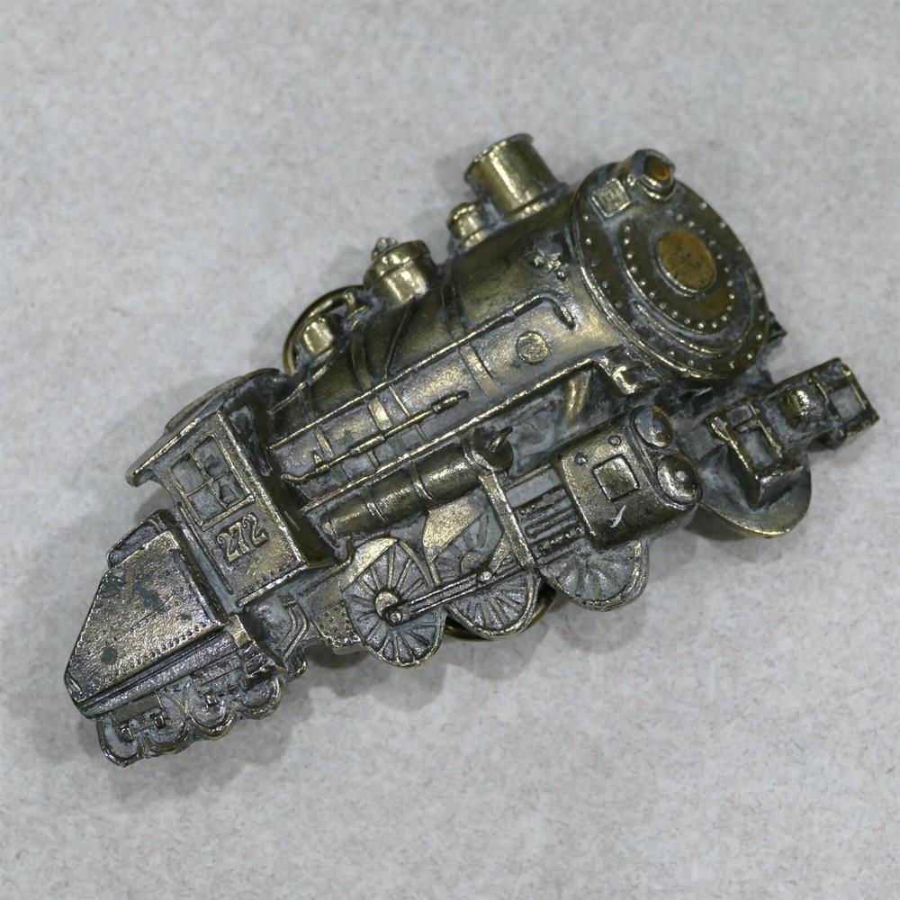 The Great American Buckle Co. 1980 Limited Edition # 272 Locomotive Belt Buckle