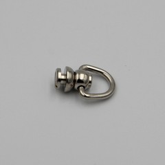 Silver/Gold Chicago Rivets Swivel with D-Ring Hook lot
