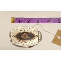 Vintage 98 Harley Davidson The Western Spirit Belt Buckle Pewter Bar & Shield
