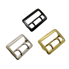 JAY-PEE Solid Brass Sam Browne Replacement Belt Buckle Black Chrome Brass