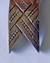 STERLING SILVER 980 TAXCO MEXICO HANDCRAFTED ARTISAN BELT BUCKLE VINTAGE – 20 GR