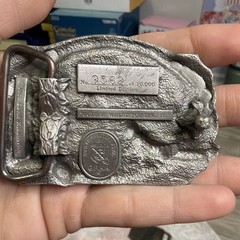 Vintage GPAA Gold Prospectors Belt Buckle Limited Edition 9562/10000 3in America