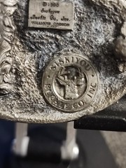 SISKIYOU Buckle Co USA 1983 A-15 Pewter Belt Buckle Mountain Eagle