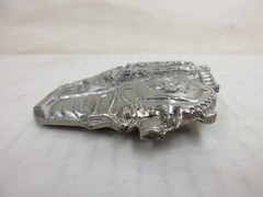 1970s InStyle Locomotive Train Belt Buckle White Metal Men&rsquo;s Fashion Accessory