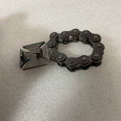 West Coast Choppers Chain Belt Buckle Bottle Opener VGC Metal Biker Style
