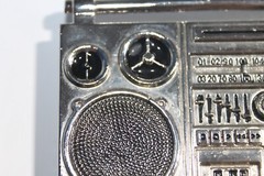 Boombox Belt Buckle Hip Hop Rap Music Metal Belt Buckle