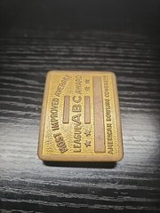 American Bowling Congress Belt Buckle Most Improved Average Award Vintage