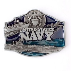 Men&rsquo;s Belt Buckle in United States Navy US Army Military