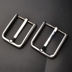 Replacement Stainless Steel Single Prong Belt Buckle Fits 1.3/1.5 Inch Belt