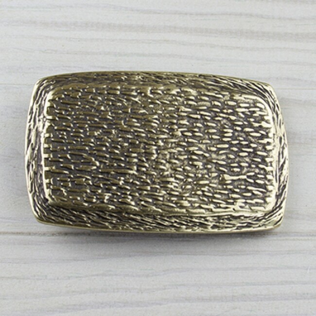Vintage Scales Lizard Belt Buckle Brass Interchangeable Buckle GS5593