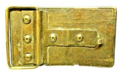 Duck Belt Buckle 1930&rsquo;s to 1940&rsquo;s Water Fowl Vintage 3 1/8&Prime; X 1 7/8&Prime; Metal B9