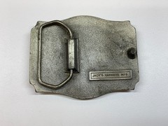 Vintage Belt Buckle Equestrian Horse Harness Racing Jockey Riding Sulky Trotter