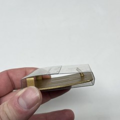 Vintage Belt Buckle American Bowling Congress Most Improved Average Award Blank