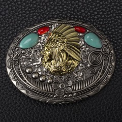 Skull belt buckle for men&rsquo;s Western cowboy motorcycle riding