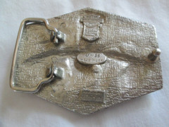 Vintage Harley-Davidson HD 2 Eagles Bar & Shield Belt Buckle Harmony Design USA