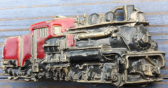 belt buckle 1983 Great American Buckle #9 train locomotive engine 3.5&Prime; long