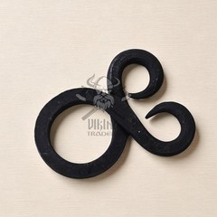 Hand Forged Viking Iron Belt Buckle – Medieval Style Authentic Craftsmanship