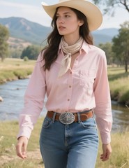 Vantrava Western Style Belt Buckle 1.5 Inch Cowboy 1 1/2 inch, Buckle-5
