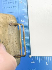 3 Handmade India Brass Belt Buckle Geometric Brutalist Cloisonné Enamel Vintage