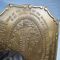VTG Southern Comfort Vintage Belt Buckle Brass Metal Made In USA