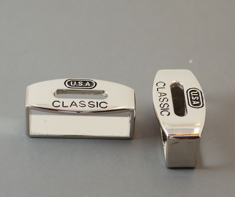 New 1 1/2&Prime; 38mm belt keepers(2 pcs set)(#51B) for man/women belt nickel finish