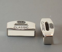 New 1 1/2&Prime; 38mm belt keepers(2 pcs set)(#51B) for man/women belt nickel finish