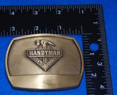Handyman Club Of America Belt Buckle, Complete