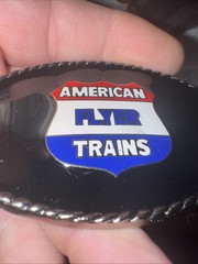 Vintage American Flyer Trains Railroad New Belt Buckle Rare NOS Free Shipping