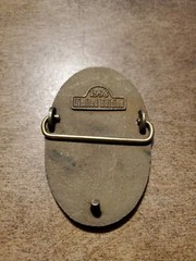 VINTAGE Brass TYE OWNER FARMING & AGRICULTURE BELT BUCKLE LIMITED EDITION