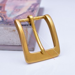 39mm MEN&rsquo;S QUALITY SOLID SOLID BRASS WESTERN PRONG PIN LEATHERCRAFT BELT BUCKLE