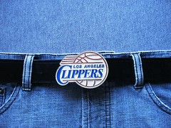 Los Angeles Clippers NBA 2005 Belt Buckle