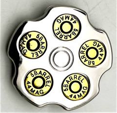 44 Mag 5 Barrel Spinner Belt Buckle Firearms Guns