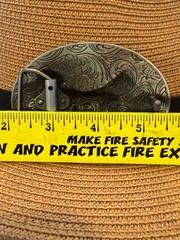 Antiqued Silver Classic Cowboy Snow Mountain Elk Belt Buckle 9.2×6.8cm