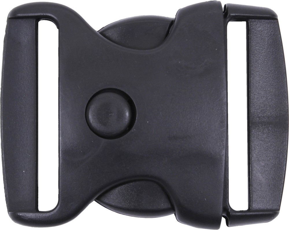 Black Triple Retention Buckle 2&Prime; Wide Replacement Buckle For Tactical Duty Belt