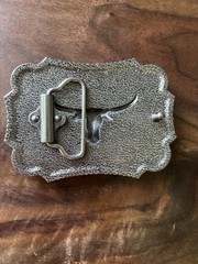 Longhorns Bull Head Style Western Cowboy Cowgirl Belt Buckles