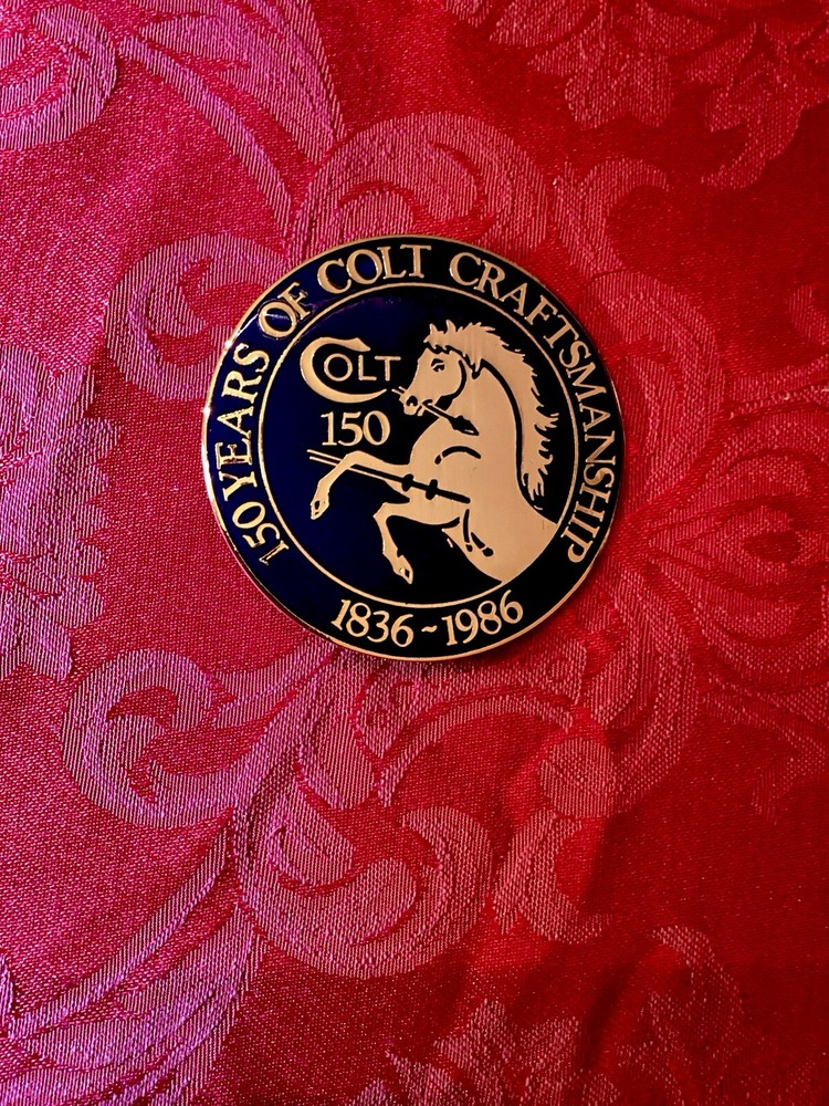 Colt Firearms “150th Anniversary “ 1836-1986 Belt Buckle “New”!