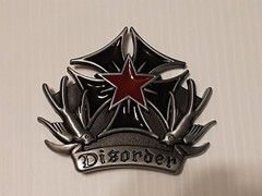 IRON CROSS DISORDER / STAR Metal Belt Buckle