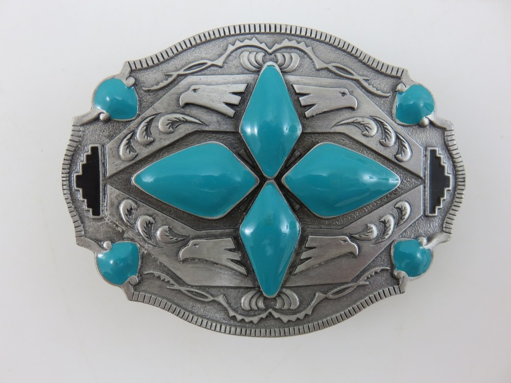 Arroyo Grande Buckle Co. G99 Southwest Style Eagle Belt Buckle Made In USA
