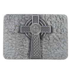 Celtic Cross Belt Buckle Western Cowboy Motorcycle Driver