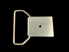 NEW SMALLER SIZE Back 1.5&Prime; Belt Buckle Blanks Flat Hardware Add Buckle DIY