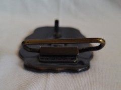 Vintage Oden Inc Personalized Solid Brass Belt Buckle Says « JOE »
