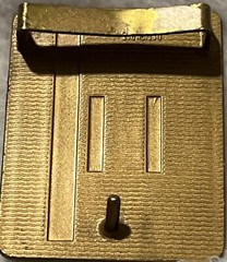 Vintage 1977 American Bowling Congress Belt Buckle Most Improved Average Award