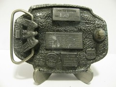 Clay County Fair Spencer Iowa 1998 John Deere 2 Cylinder Tractors Belt Buckle jd